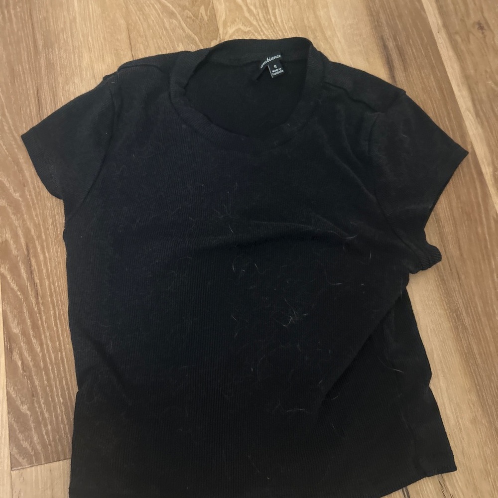 Ambiance Black Short Sleeve Tee